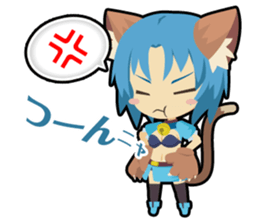 Waguruma Sticker (side Cait Sith) sticker #6266156