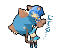 Waguruma Sticker (side Cait Sith) sticker #6266167