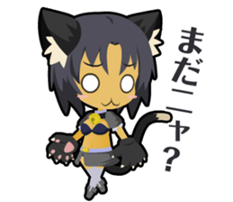 Waguruma Sticker (side Cait Sith) sticker #6266170