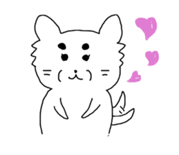 Relaxed pet dog sticker #6266230