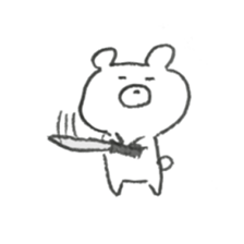 I am bear.1 sticker #6266378