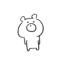 I am bear.1 sticker #6266397