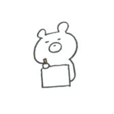 I am bear.1 sticker #6266398
