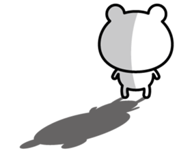 very cute white bear sticker #6266898