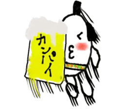 Egg Samurai sticker #6267041