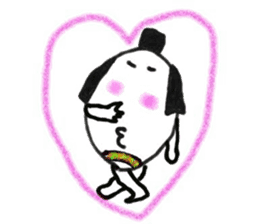 Egg Samurai sticker #6267042