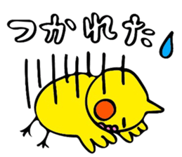 mikan is a cockatiel (golf version2) sticker #6267200