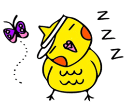 mikan is a cockatiel (golf version2) sticker #6267209