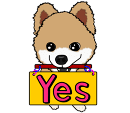 I like Pomeranian sticker #6267388