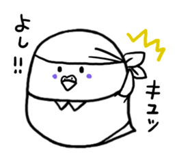 Last-minute honorific of parakeet father sticker #6268183