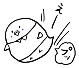 Last-minute honorific of parakeet father sticker #6268187