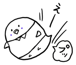 Last-minute honorific of parakeet father sticker #6268187