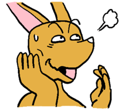 SmileAnimalWallaby sticker #6268282