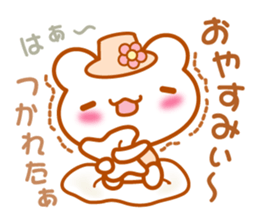 Bear "Kuma chan" talk sticker #6268304