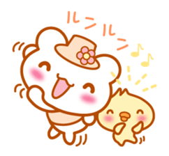 Bear "Kuma chan" talk sticker #6268314