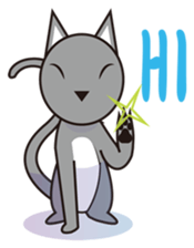 Cat and dog's life sticker #6268457