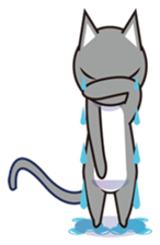 Cat and dog's life sticker #6268461