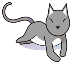 Cat and dog's life sticker #6268471