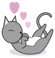 Cat and dog's life sticker #6268474