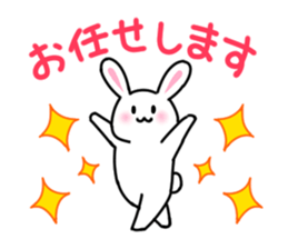 Ambiguous rabbit sticker #6268507