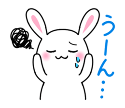 Ambiguous rabbit sticker #6268510