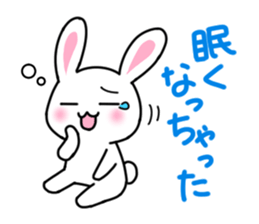 Ambiguous rabbit sticker #6268518