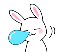 Ambiguous rabbit sticker #6268519