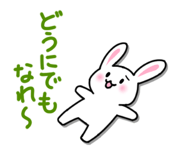 Ambiguous rabbit sticker #6268521