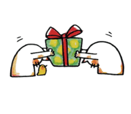 HONOBONO WHITE CAT 2 sticker #6268609