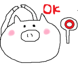 pig pig mini pig sticker #6268781