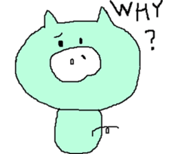 pig pig mini pig sticker #6268784