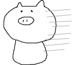 pig pig mini pig sticker #6268792