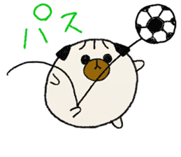 maru-pug sticker #6268818