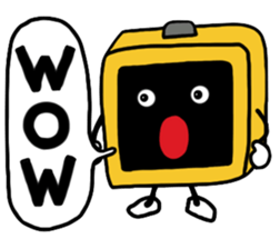 Alarm clock boy sticker #6268976