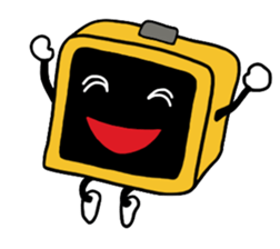 Alarm clock boy sticker #6268977