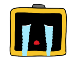 Alarm clock boy sticker #6268979