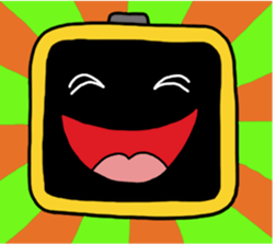 Alarm clock boy sticker #6268982