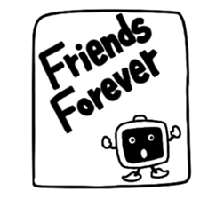 Alarm clock boy sticker #6268984