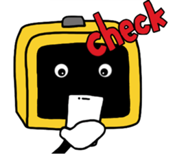 Alarm clock boy sticker #6268986