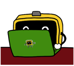 Alarm clock boy sticker #6268989