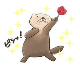 Mr. sea otter sticker #6269040