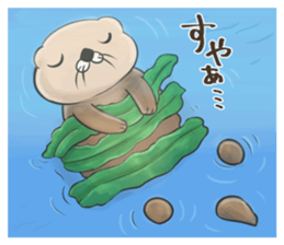 Mr. sea otter sticker #6269046