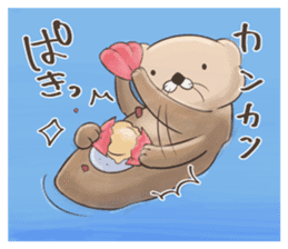Mr. sea otter sticker #6269074