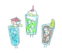 Melon cream soda - chan sticker #6269256