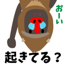 Mandrillus sticker #6269588