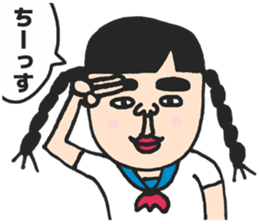 Cute schoolgirl3 sticker #6269680