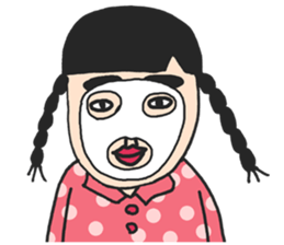 Cute schoolgirl3 sticker #6269684