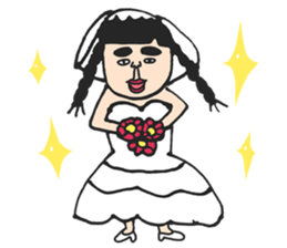 Cute schoolgirl3 sticker #6269688