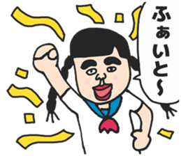 Cute schoolgirl3 sticker #6269692