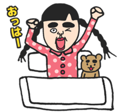 Cute schoolgirl3 sticker #6269700